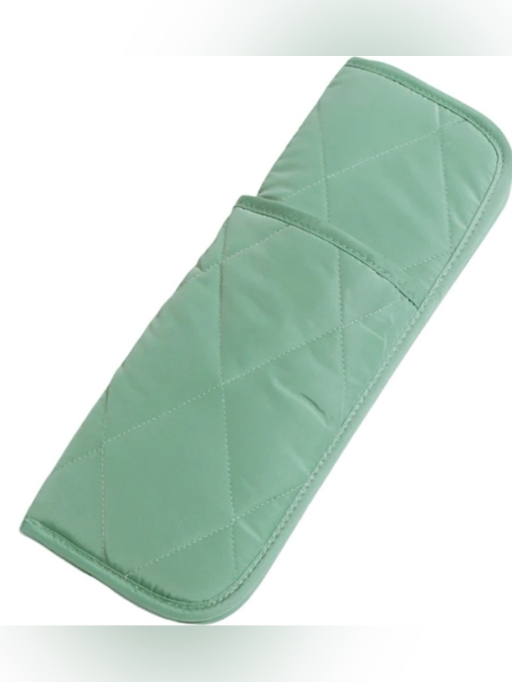 Vera Bradley flat/curling iron cover green